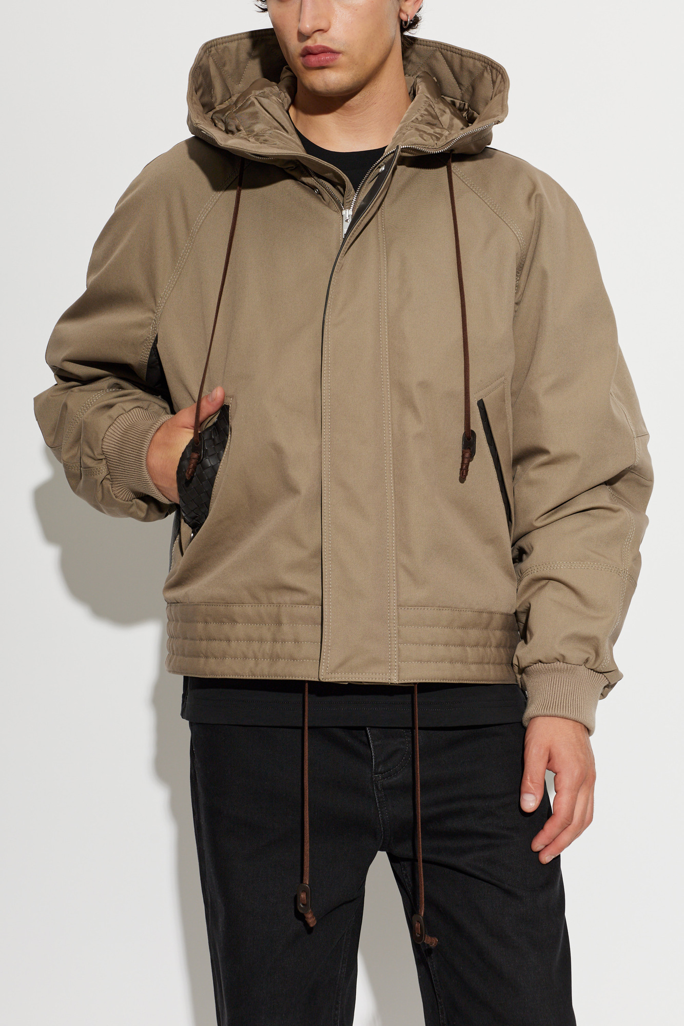 Bottega Veneta Insulated jacket with hood | Men's | Vitkac